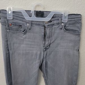 Hudson gray super skinny jeans sz30